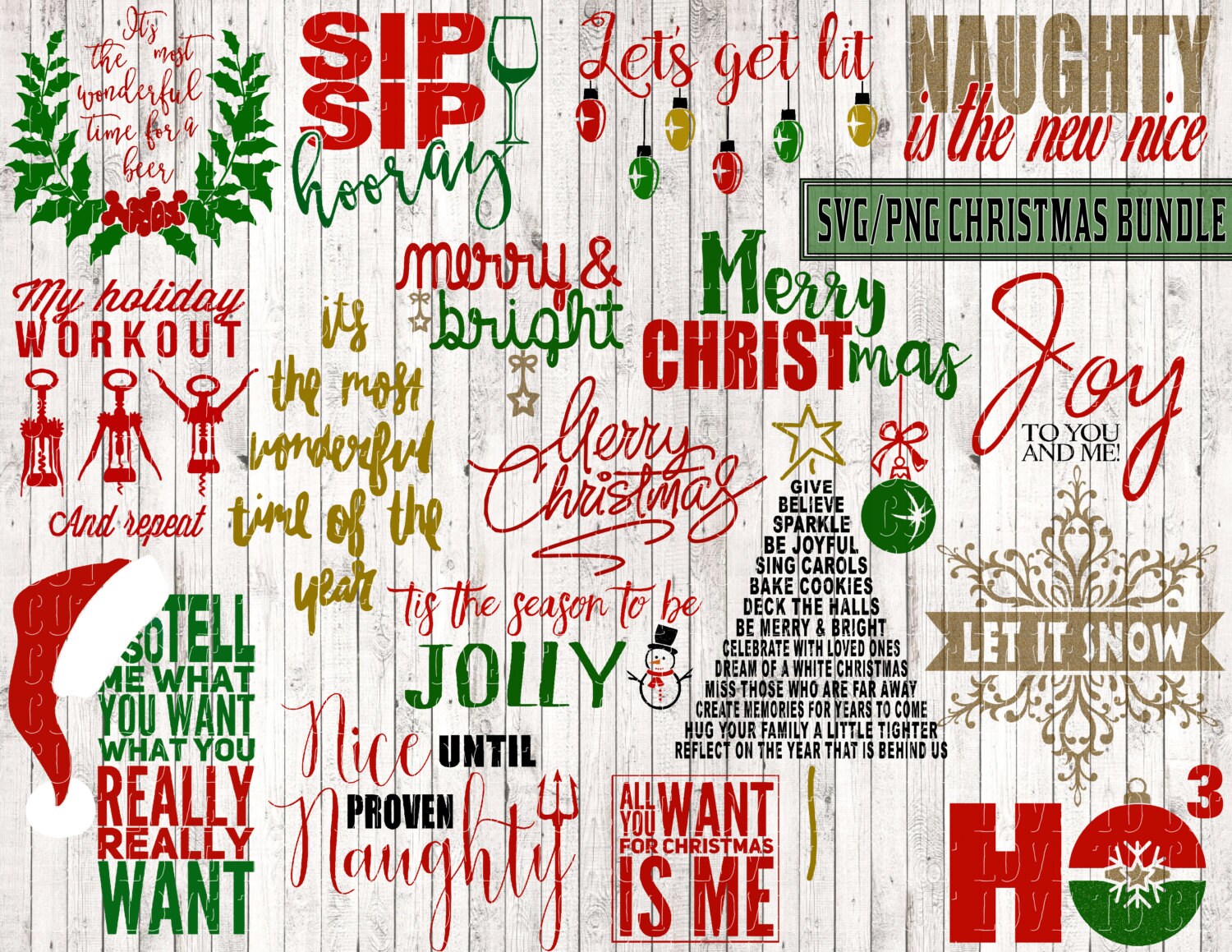 Download Christmas svg bundle Christmas svg files Merry Christmas ...