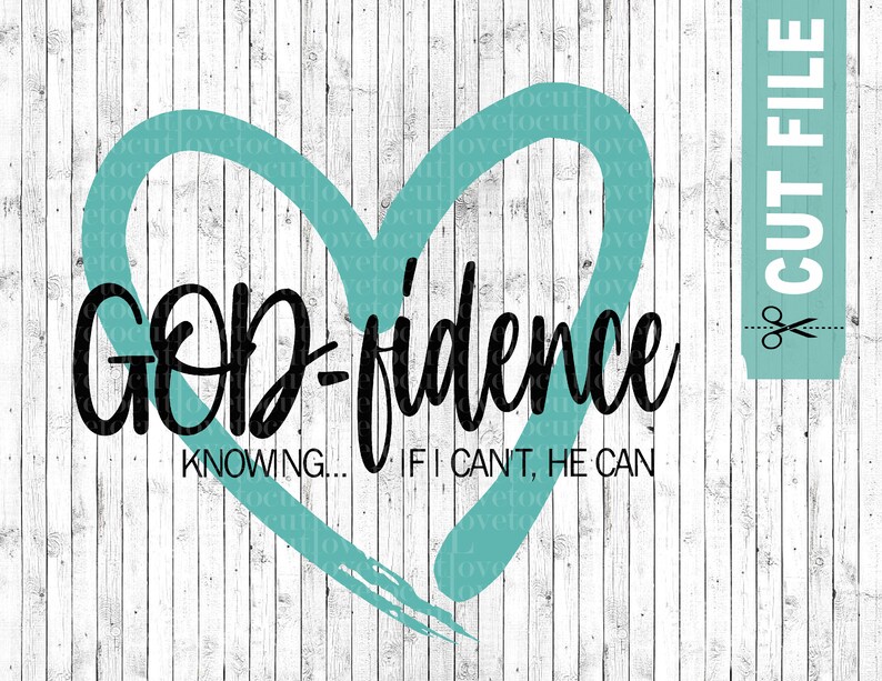 Download God-fidence svg Godfidence svg file Christian svg sign svg ...
