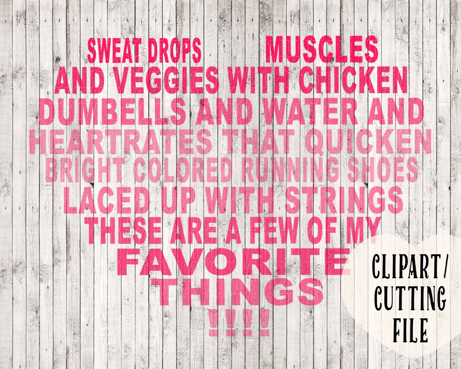 Download Workout Svg Gym Svg Fitness Svg Workout Quote Heart Svg Etsy