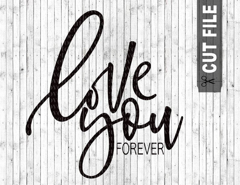 Download Love you forever svg love svg file bedroom sign svg family | Etsy