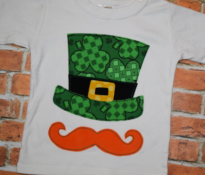 boys 10//12 green THIS IS MY LUCKY SHIRT top tee clover cotton short sleeve @@