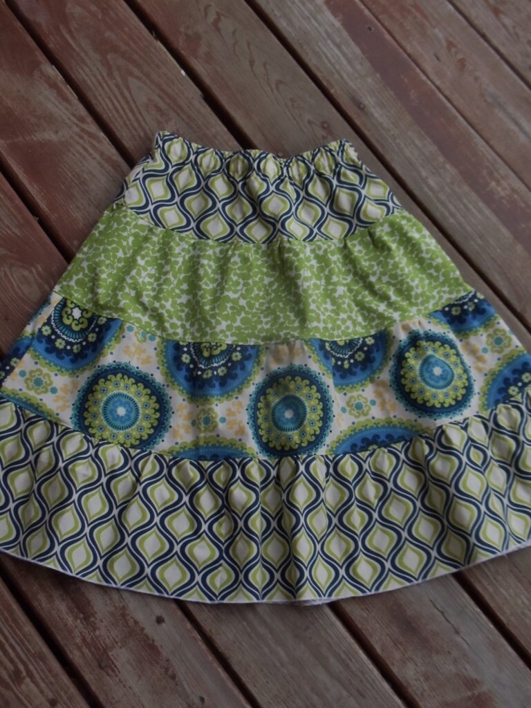 Girls FESTIVE FALL collection custom long skirt | Etsy