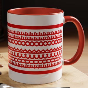 Hidden Message Mug – &quot;F*ck Off&quot; Funny Accent Coffee Mug – Sarcastic Office Gift – 11oz Ceramic Mug – Subtle Swear Word Cup