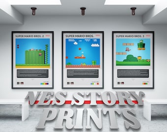 Arcade Wall Art, NES Games Posters Pack, Retro Gaming Posters, Wall Art, Digital Printable Posters, Retro Games, Poster Wall