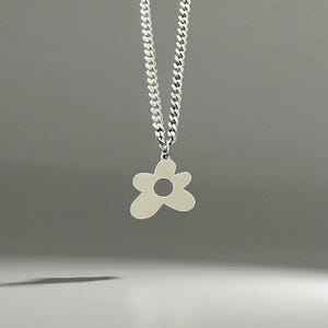 Golf le fleur inspired flower Necklace, Tyler Flower Pendant Necklace