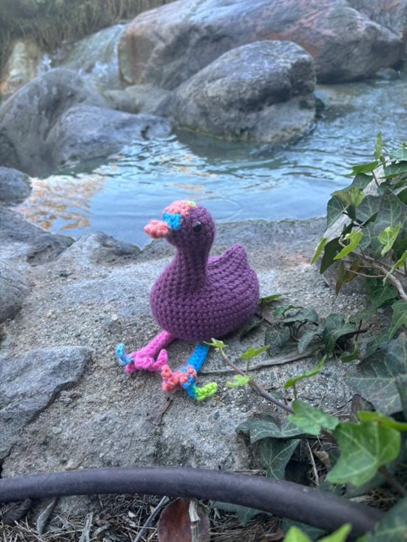 Matilda the Coot Crochet PDF Pattern - Etsy