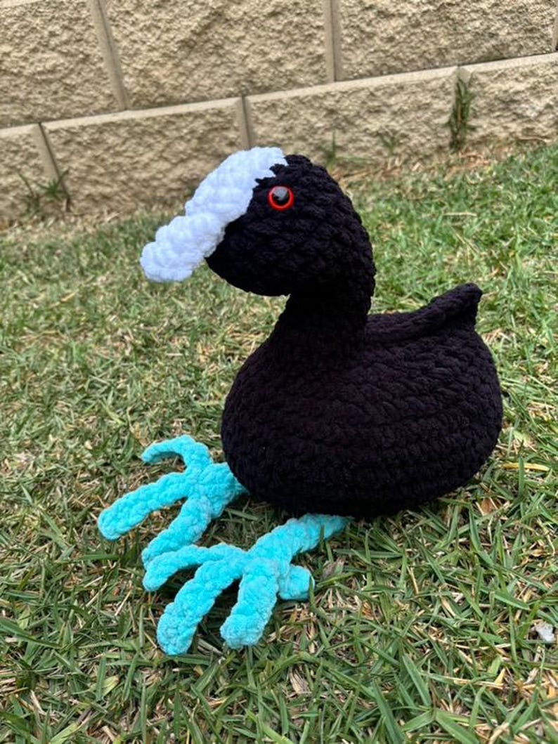 Matilda the Coot Crochet PDF Pattern - Etsy