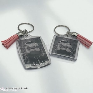 One Direction Photo Keychain - 15 years - Harry Styles Liam Payne Louis Tomlinson Niall Horan Zayn Malik