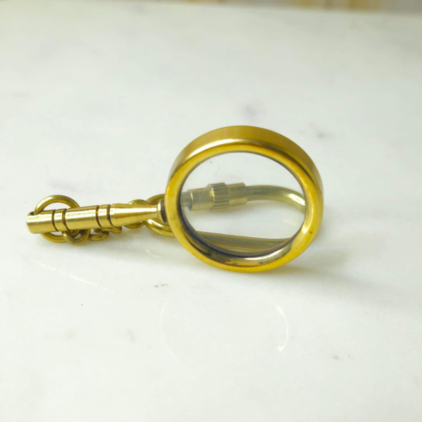 Amazing Glass Key Rings Magnifying Glass Key-ring - Etsy
