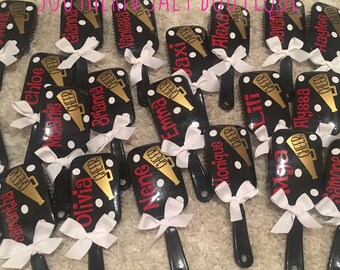 Monogram Brush, Cheer Brush, Personalized Gift