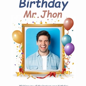 Make a Birthday Wish Printable Birthday Card, Greeting Card, Downloadable Card, Happy Birthday Card, 5x7 and 4x6 Foldable Card, Blank Card