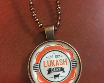 A League of Their Own Lukash Dairy Pendant Kit & Dottie FREE U. S. A. Shipping
