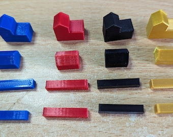 Piezas del juego Catan