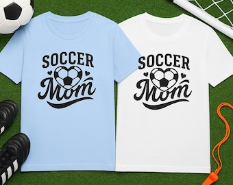 Soccer Mom T-Shirt: Lightweight Ring-Spun Cotton Sports Tee