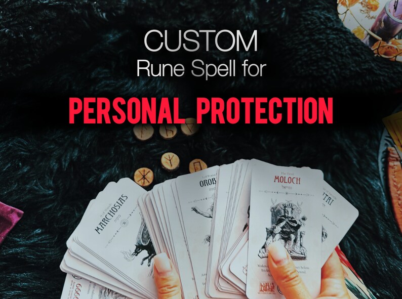 Spiritual Rune Spell for Personal Protection, Against the Evil Eye ...