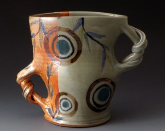 Flower Vase, Dancing Ceramic Vase, Handcrafted Stoneware Vase, Home Decor, Vases, Fine Art Ceramics