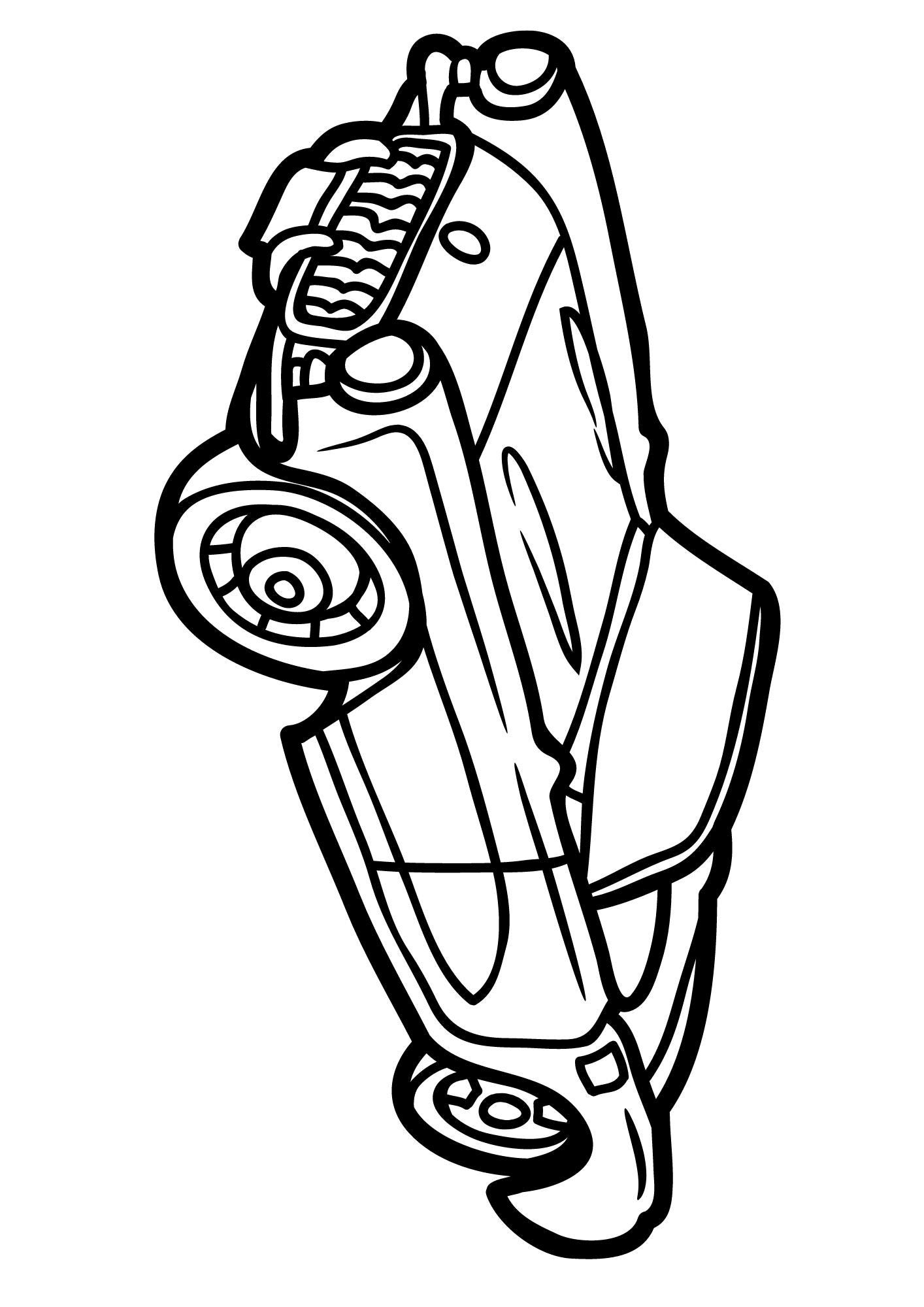 Kids Coloring Pages, Car Printable 20 Pages, Coloring Book for Kids