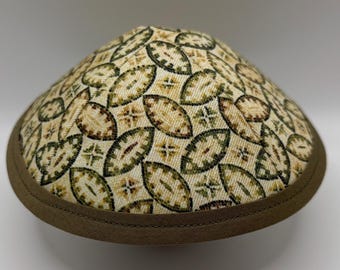 The Levantine Marquise Mosaic | Whimsical Yarmulke | Fun Kippah | Handmade Judaica