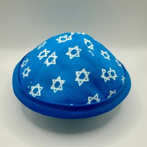 The Star of David | Whimsical Yarmulke | Fun Kippah | Handmade Judaica