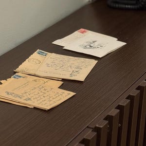 Cartas del profesor Geo R Havens de la Primera Guerra Mundial de 1919 FRANCIA Foyer du Soldat YMCA Académico Ohio State