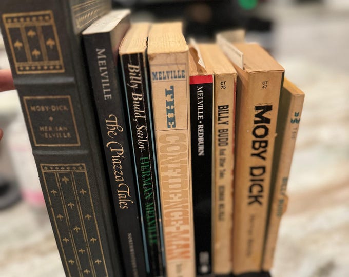 Vintage Herman Melville Book Set: Moby-dick, Billy Budd, Redburn & More ...
