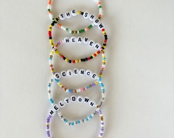 Paquete de cinco pulseras de la amistad de Niall Horan