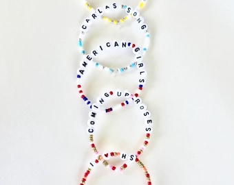 Paquete de cinco pulseras de la amistad de Harry Styles
