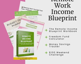 Make Money Online Bundle | Remote Income Blueprint | Work From Anywhere Guide | Digital Nomad | Work From Home