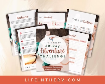 30-Day RV FitVenture Challenge: Campground Workouts Ebook (Digital Download)
