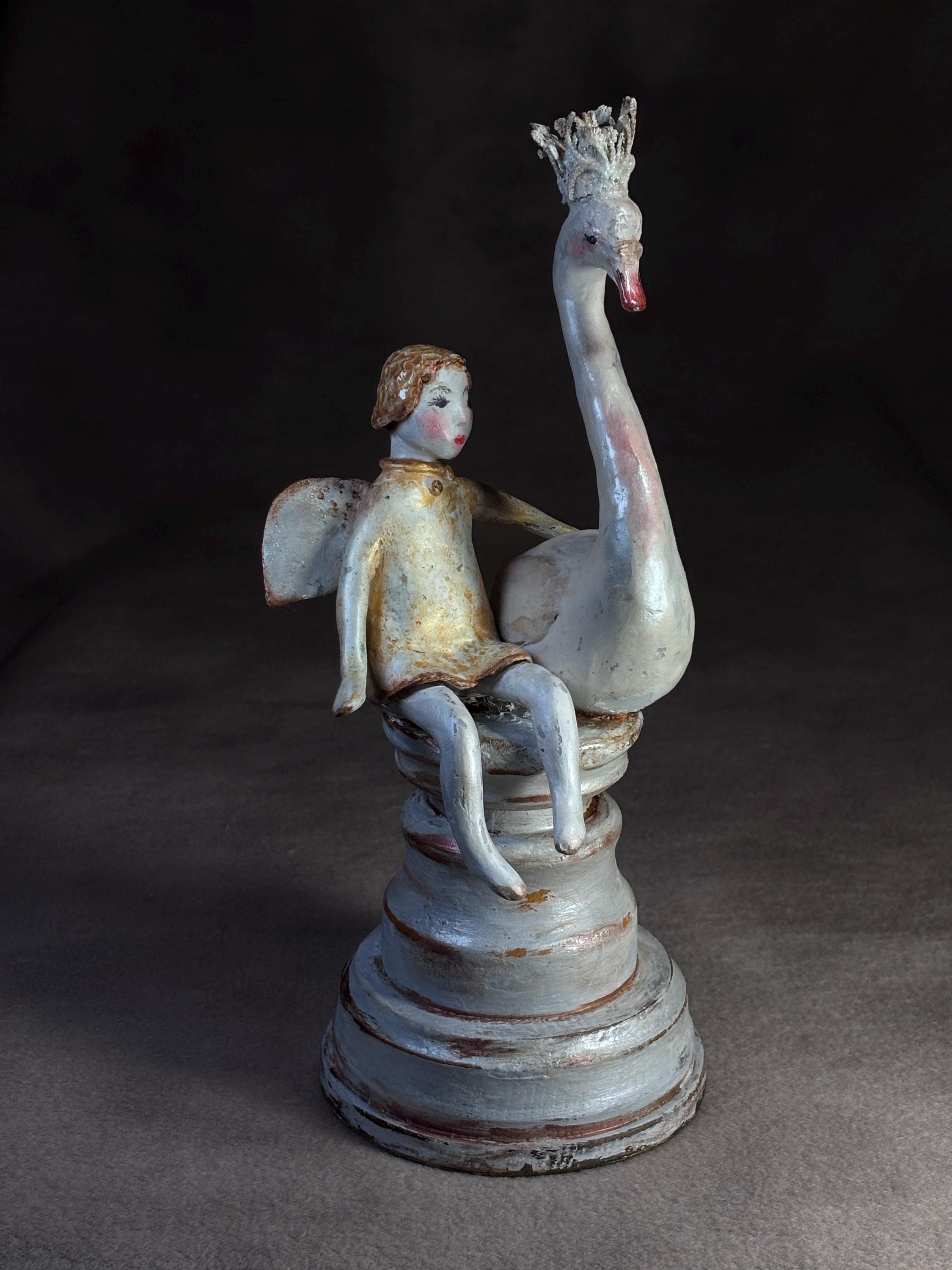 Carrol Swan】Ceramic Object 球体 オブジェ Carrol Swan】Ceramic