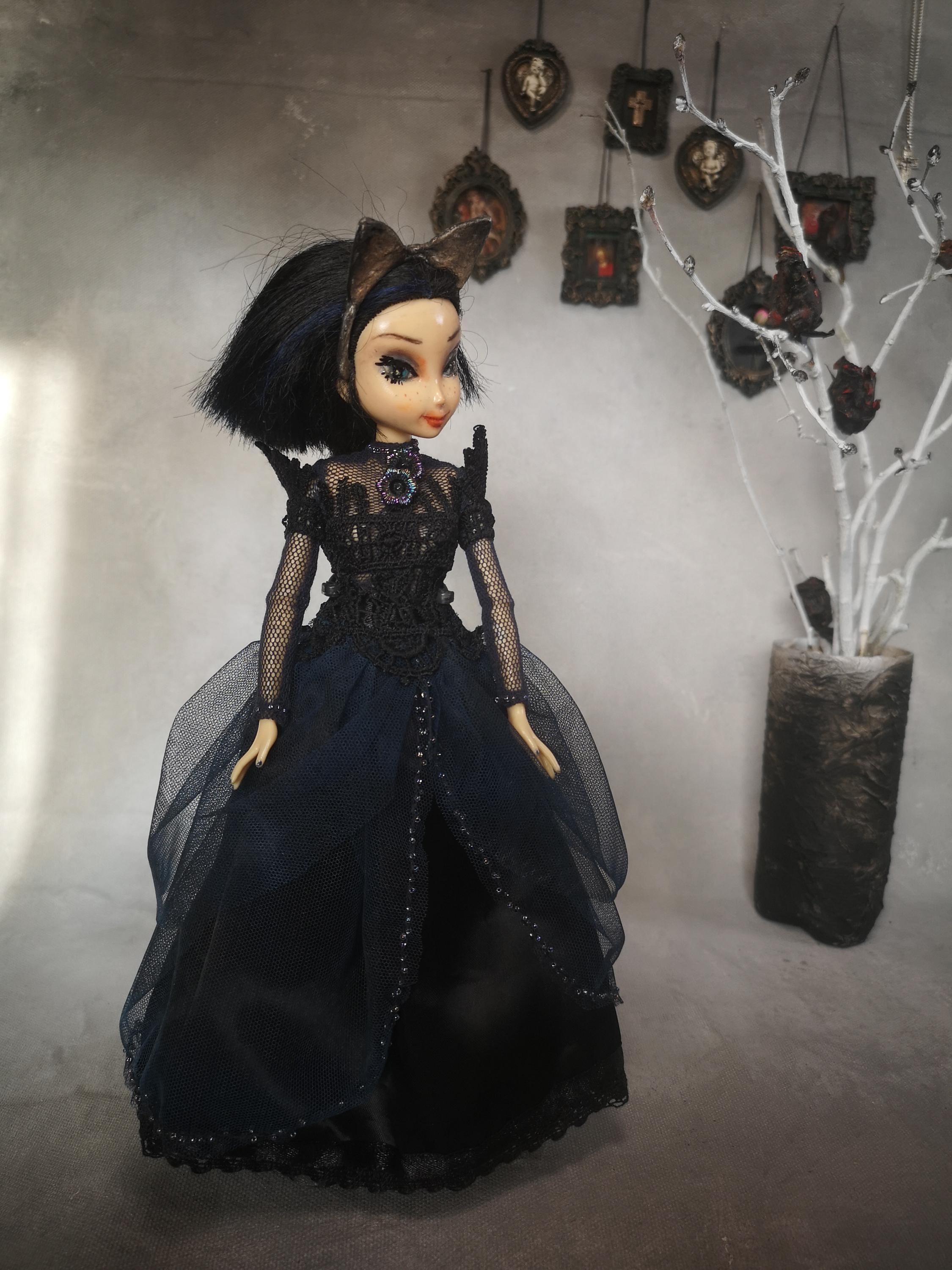 Ooak Gothic Barbie Canada