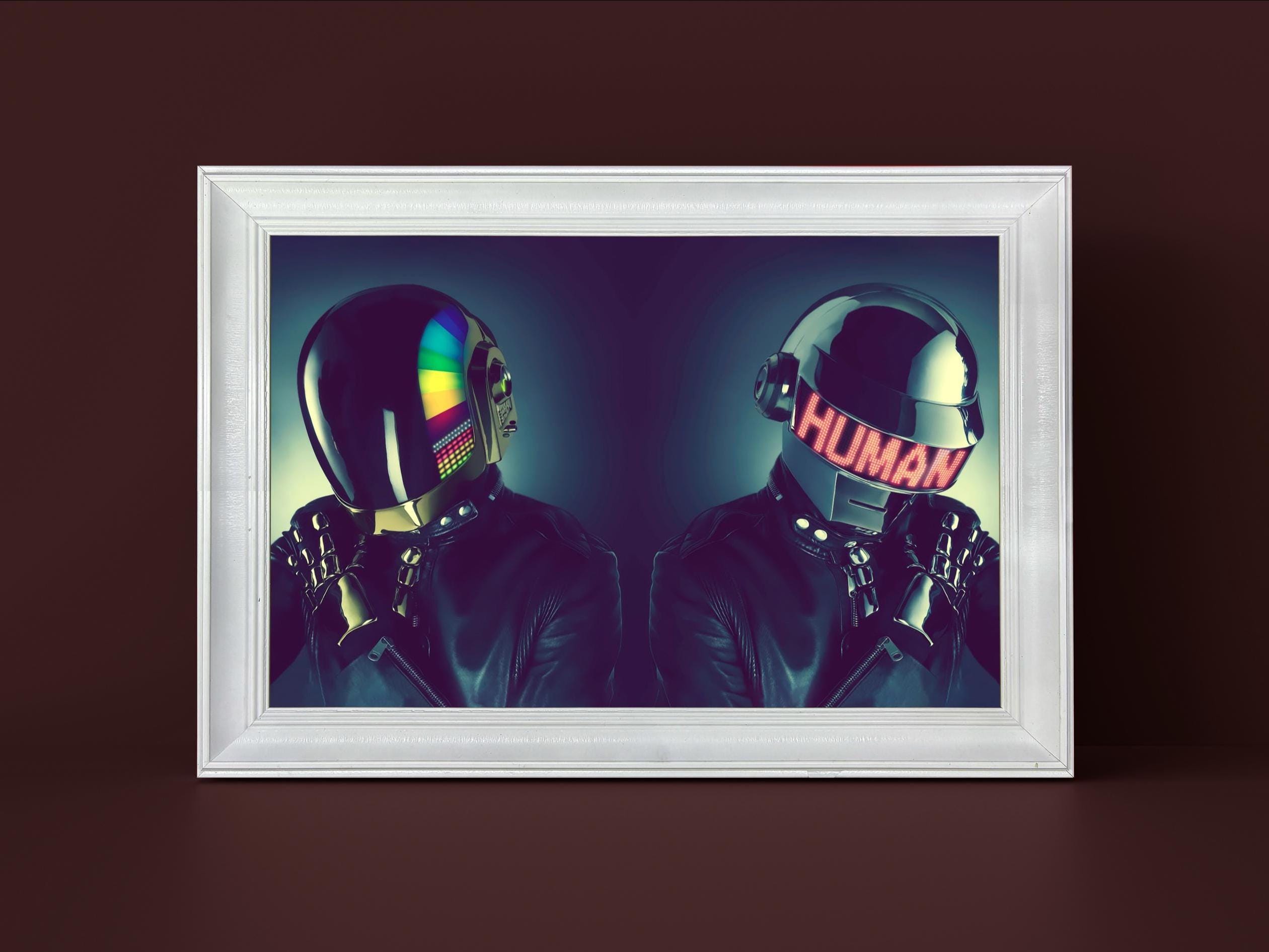 Daft punk poster - Etsy 日本