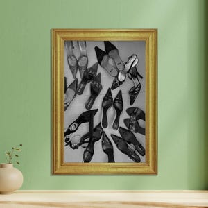 Hypebeast Framed Wall Art, High Fashion Print, Black and White, Luxury Fashion Poster, Hypebeast Room Decor, Teen Girls Bedroom Wall Art
