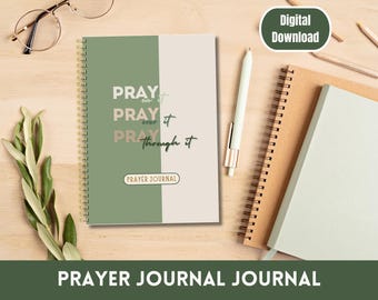 ACTS Prayer Journal Printable: Christian Devotional Template (Digital Download)