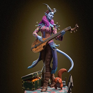 Alfira / Baldurs Gate III 1:8 Premium Figure / Action Statue / Game Figure