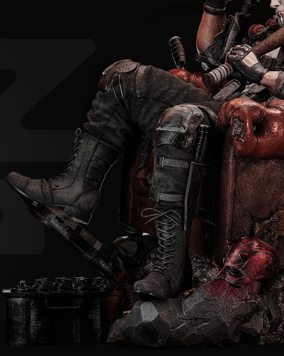 Punisher / Marvel 1:8 Premium Figure / Action Statue Punisher / Marvel 1:8 Premium Figure / Action Statue