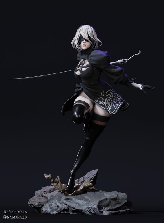 2B / Nier Automata 1:8 Premium Figure / Action Statue / Anime