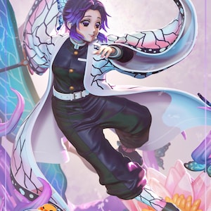 Shinobu Kocho / Demon Slayer 1:8 Premium Figure / Manga Statue / Anime Figure