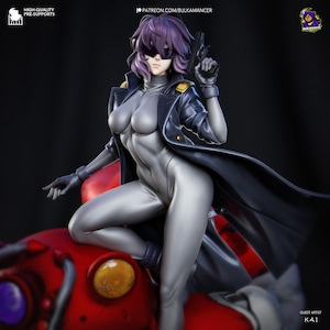 Motoko Kusanagi / Ghost in the Shell 1:8 Premium Figure / Action Statue / Anime Figure