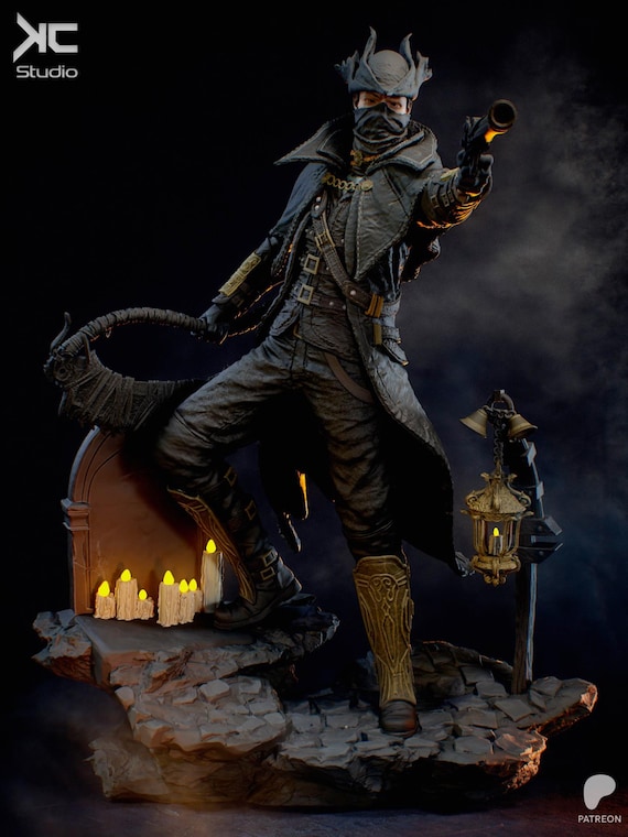 The Hunter / Bloodborne 1:8 Premium Figure / Action Statue / Game