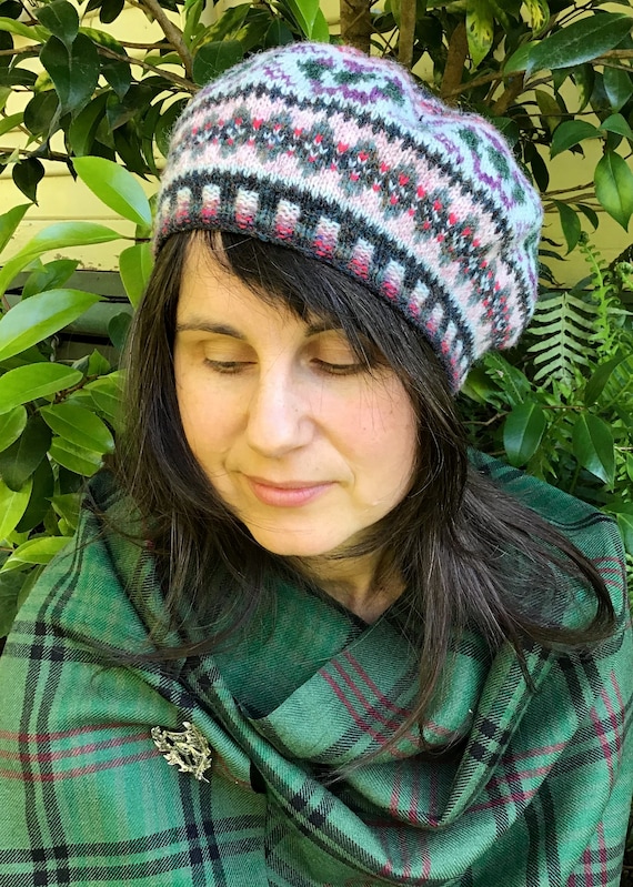 tam o shanter hat knitting pattern