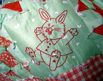 Happy Bunny Baby Quilt Pattern (Sent as PDF file)