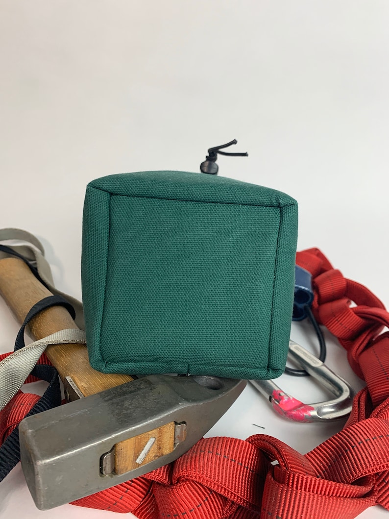 Green Canvas Chalk Bag image 3