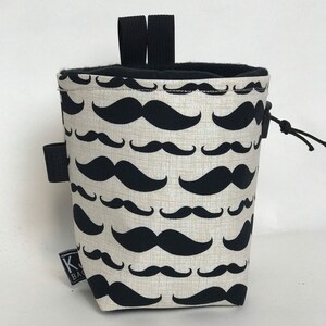 Mustache Chalk Bag