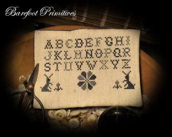 Cross Stitch Sampler photo album primitive Needle Book vintage sewing girls' dolls