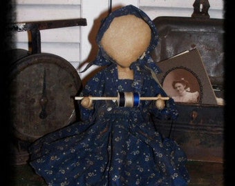 Mollys Mending sewing doll  epattern