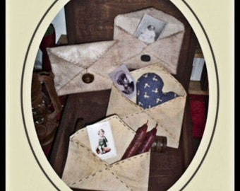 Envelope Tree Cat Gingerbread Dove bird Heart Bunny Shamrock Star Ornament digital ePATTERN