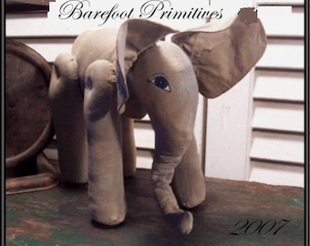 Ezra Elephant critter animal ePATTERN