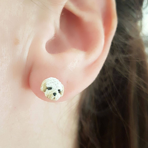 Cockapoo earrings discount