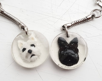 West Highland Terrier Keychain